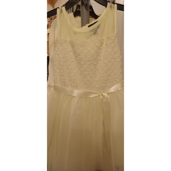 Lilt Girls Ivory Chiffon Taffeta Tulle formal recital Wedding Dress size 6 NWT - Picture 4 of 7